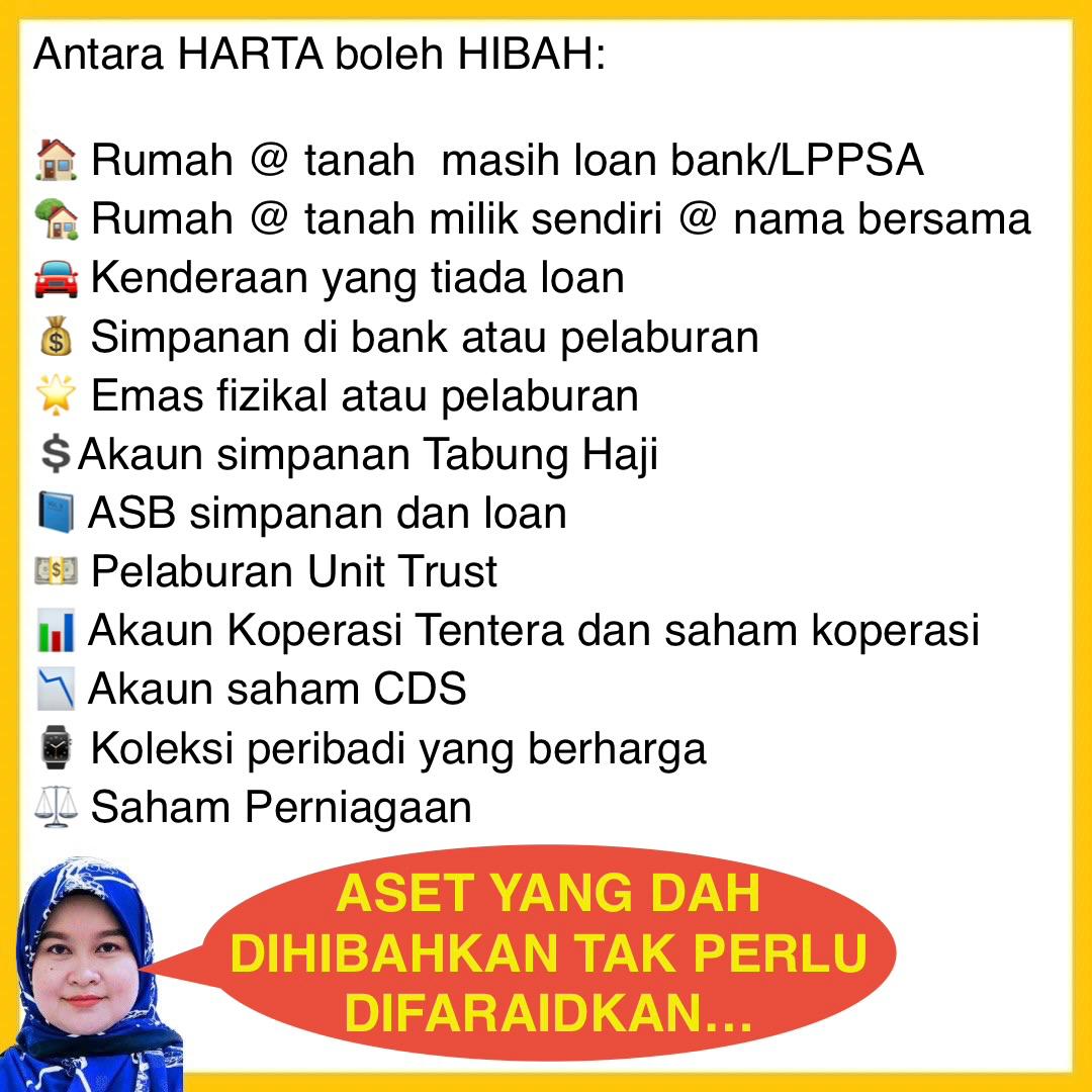 Antara Harta Boleh Hibah